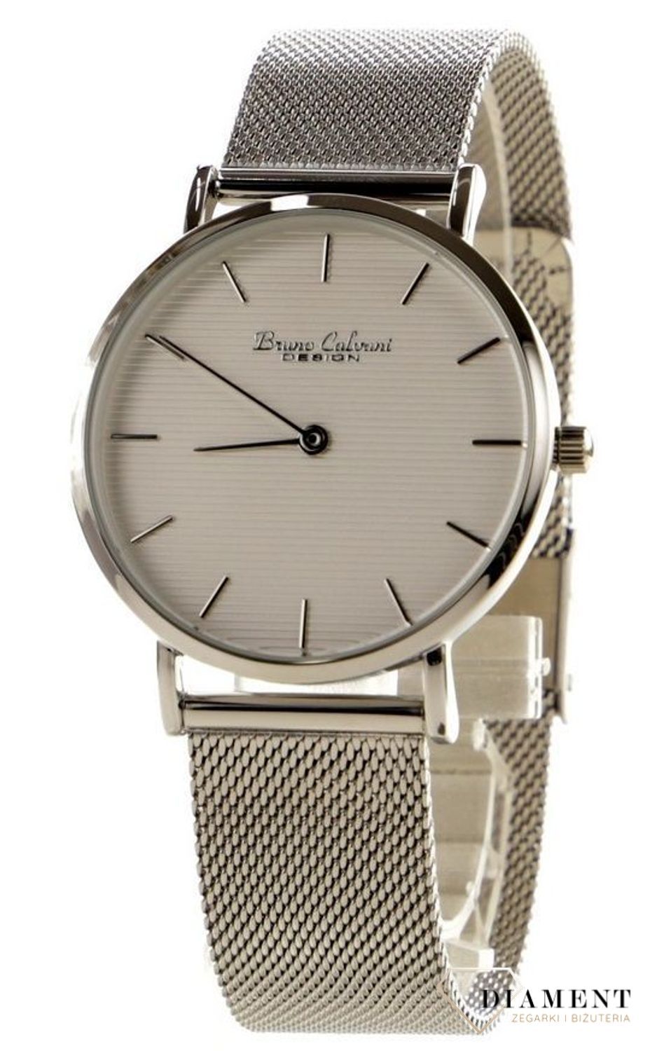 Zegarek damski biżuteryjny z dużą tarczą Bruno Calvani BC90516 SILVER.jpg